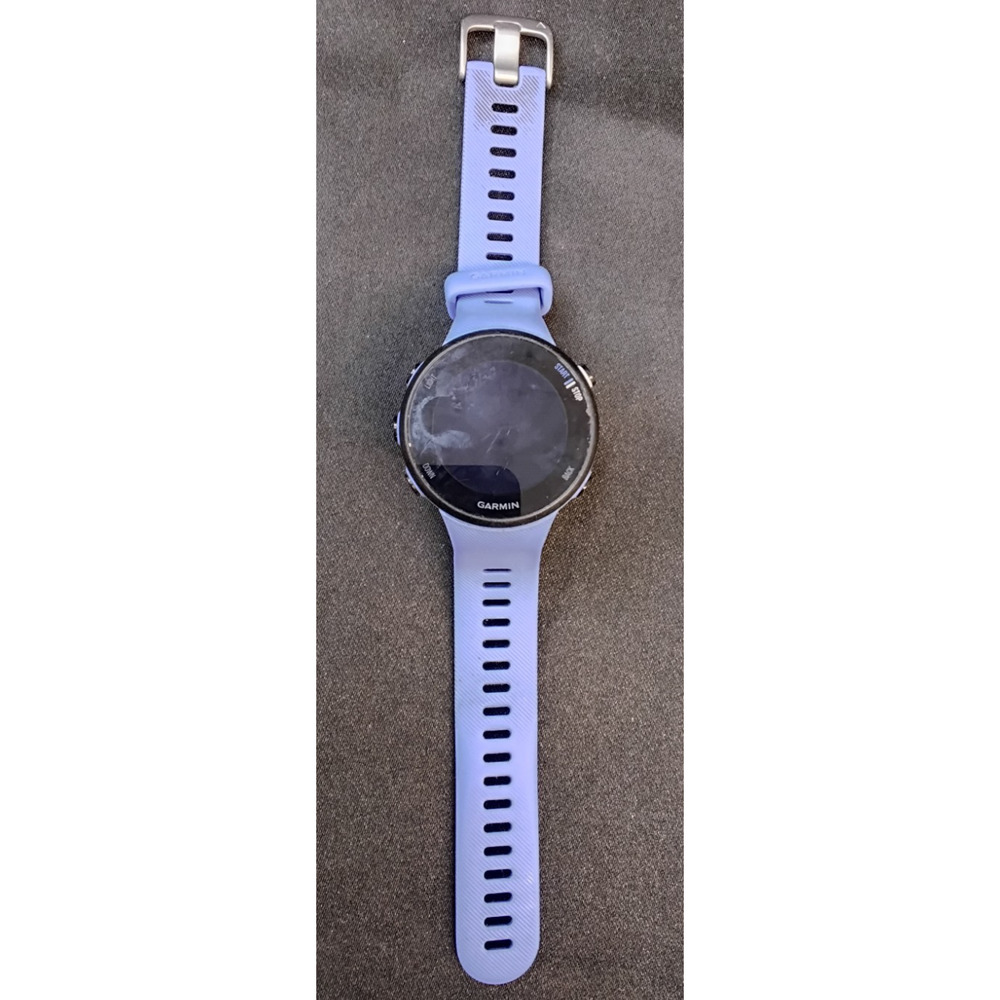 Garmin Forerunner 45s GPS Fitness Running Watch Purple Tested No Charger #Z5861 - Picture 2 of 12